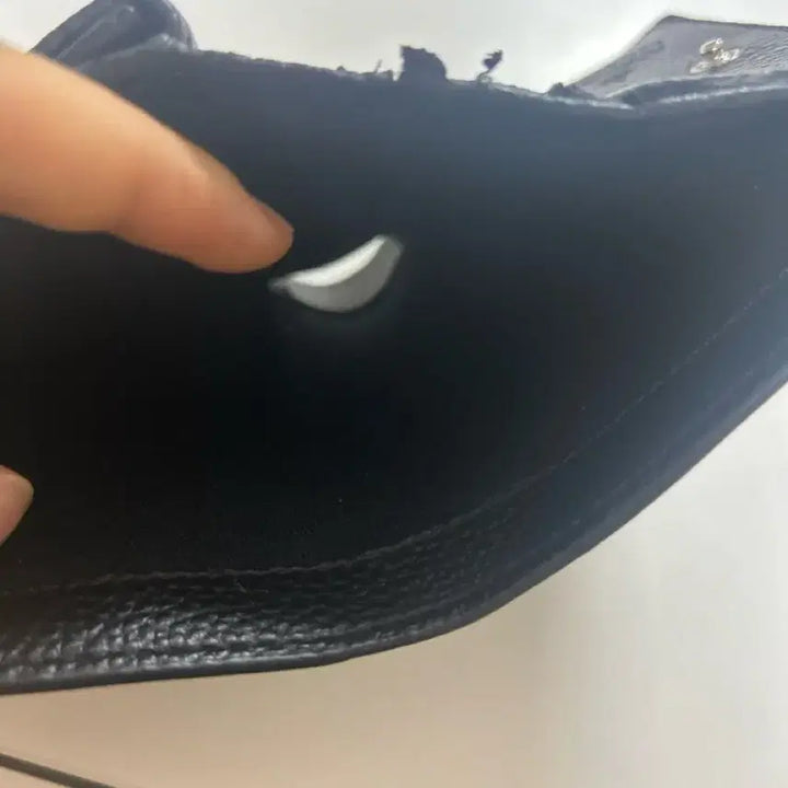 [BUNJANG] Vivienne Westwood Black Wallet / 비비안웨스트우드 반지갑 블랙