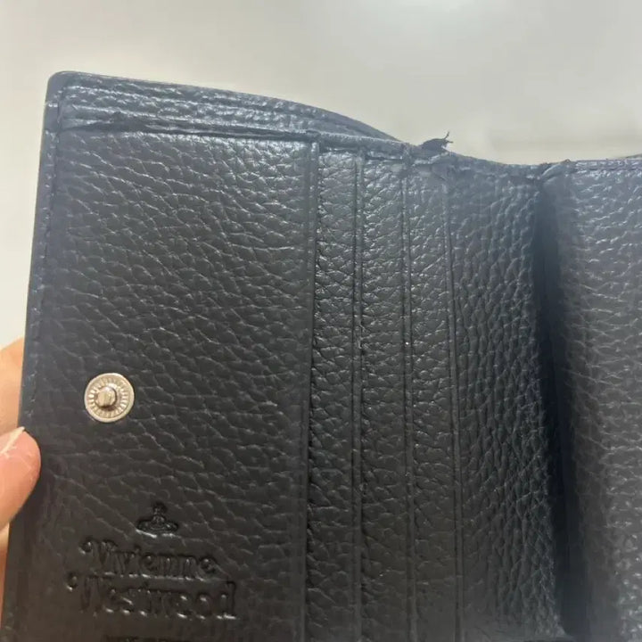 [BUNJANG] Vivienne Westwood Black Wallet / 비비안웨스트우드 반지갑 블랙