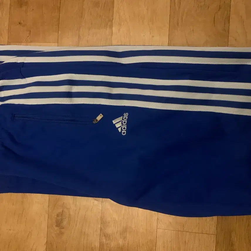[BUNJANG] Adidas Blue Training Pants / 아디다스 삼선 트레이닝 바지 블루