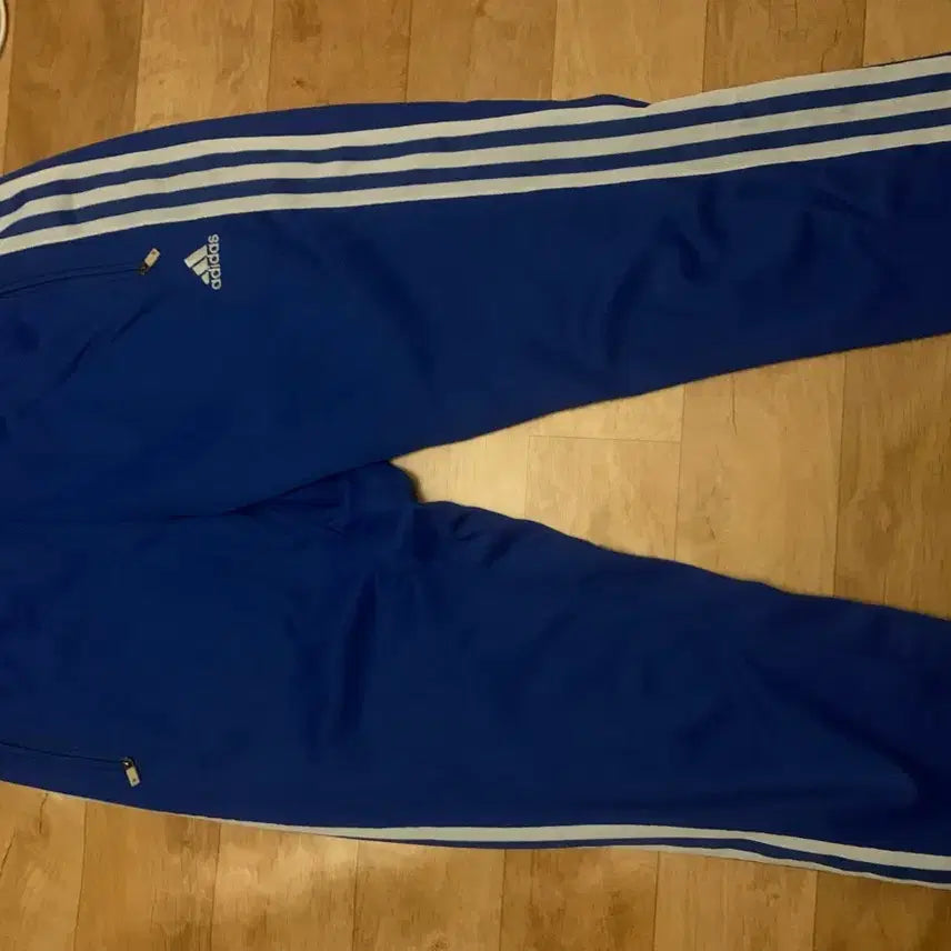 [BUNJANG] Adidas Blue Training Pants / 아디다스 삼선 트레이닝 바지 블루