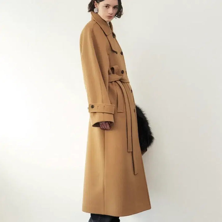 [BUNJANG] Gabrieli Camel Wool Blend Coat / 가브리엘리 코트