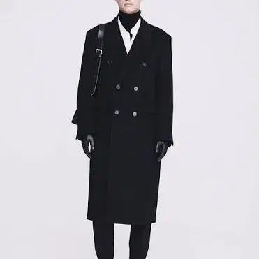 [BUNJANG] Tony Wek 23FW Double Breasted Coat / [M, 48] 토니웩 23FW 더블 브레스티드 코트