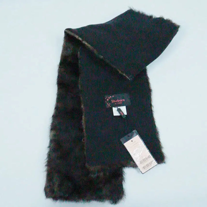 [BUNJANG] Sheborn Mink Muffler / 진도 Sheborn 밍크 머플러 밍크 스톨 천연밍크 100