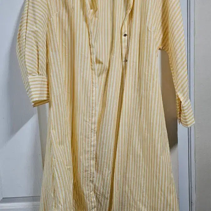 [BUNJANG] Claudie Pierlot Striped Shirt Dress / CLAUDIE PIERLOT 스트라이프 셔츠 원피스 팔아요