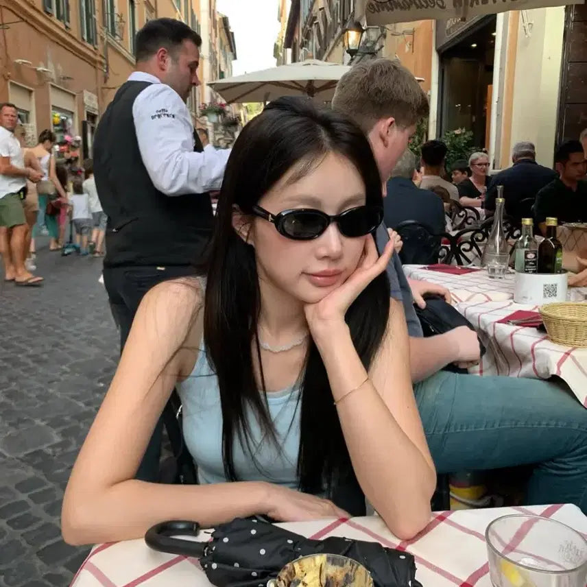 [BUNJANG] Lilycots Soft Sleeveless Blue / 릴리코츠 소프트 슬리브리스 블루