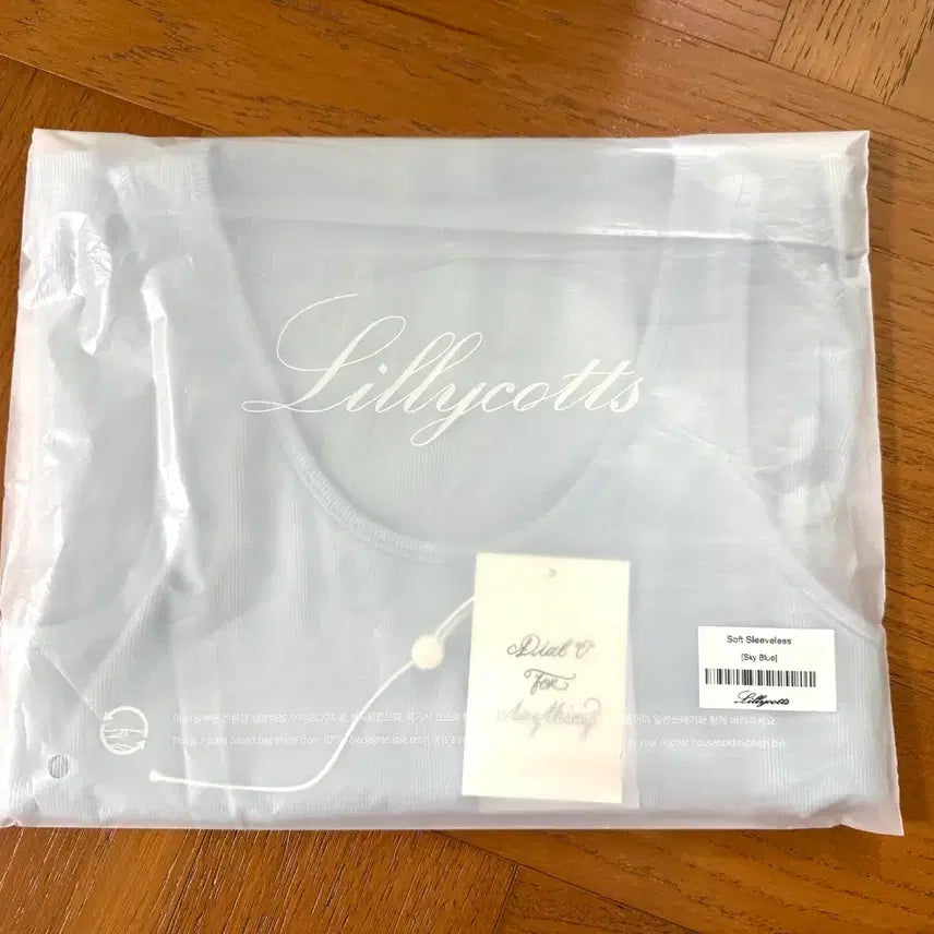 [BUNJANG] Lilycots Soft Sleeveless Blue / 릴리코츠 소프트 슬리브리스 블루