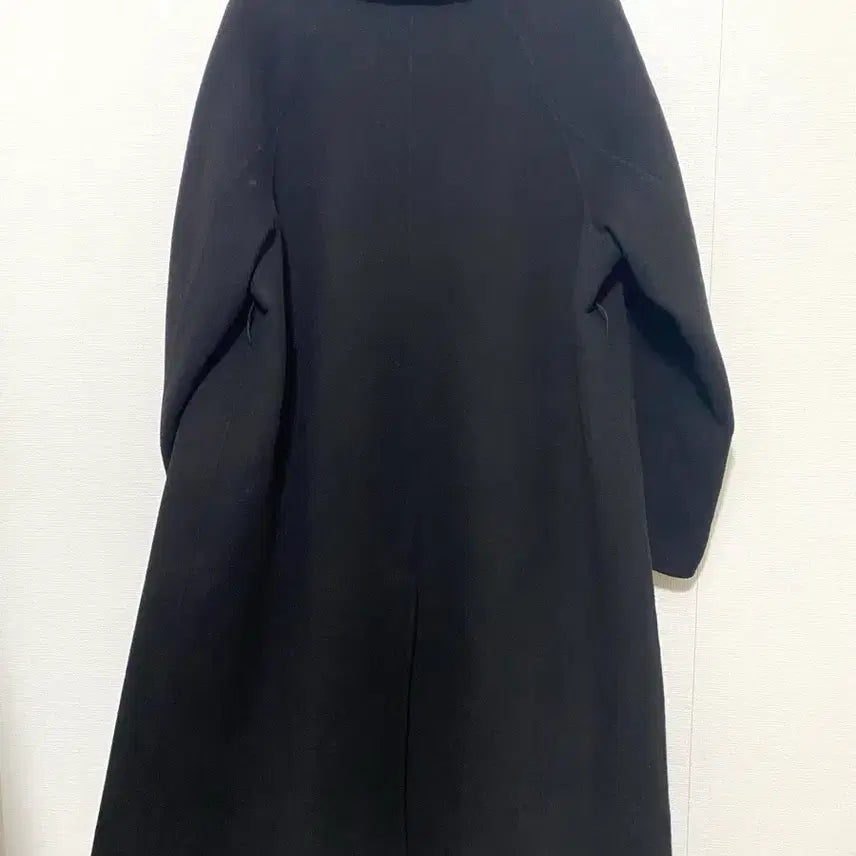 [BUNJANG] NICE CLAUP 22FW Wool Coat (Black) / 나이스클랍 핸드메이드 울코트 (블랙) 22Fw