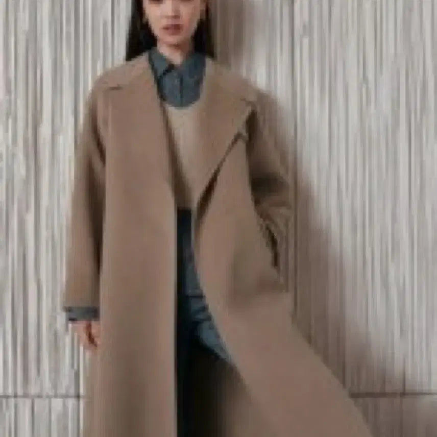 [BUNJANG] NICE CLAUP 22FW Wool Coat (Black) / 나이스클랍 핸드메이드 울코트 (블랙) 22Fw