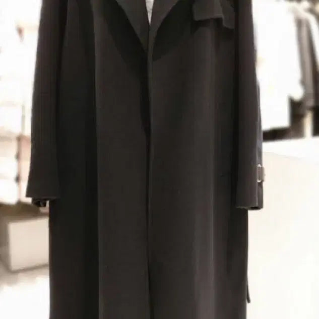 [BUNJANG] NICE CLAUP 22FW Wool Coat (Black) / 나이스클랍 핸드메이드 울코트 (블랙) 22Fw