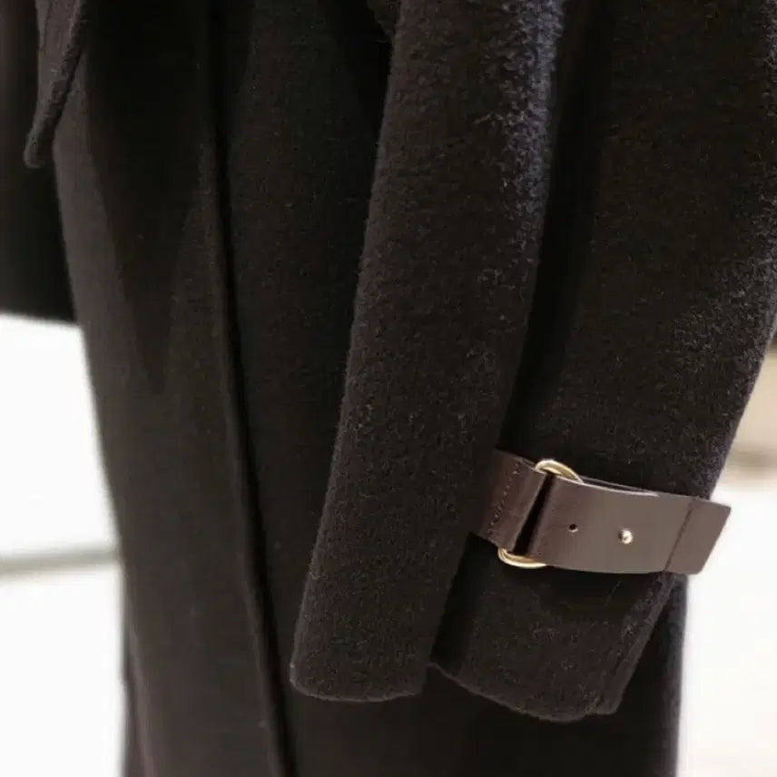 [BUNJANG] NICE CLAUP 22FW Wool Coat (Black) / 나이스클랍 핸드메이드 울코트 (블랙) 22Fw