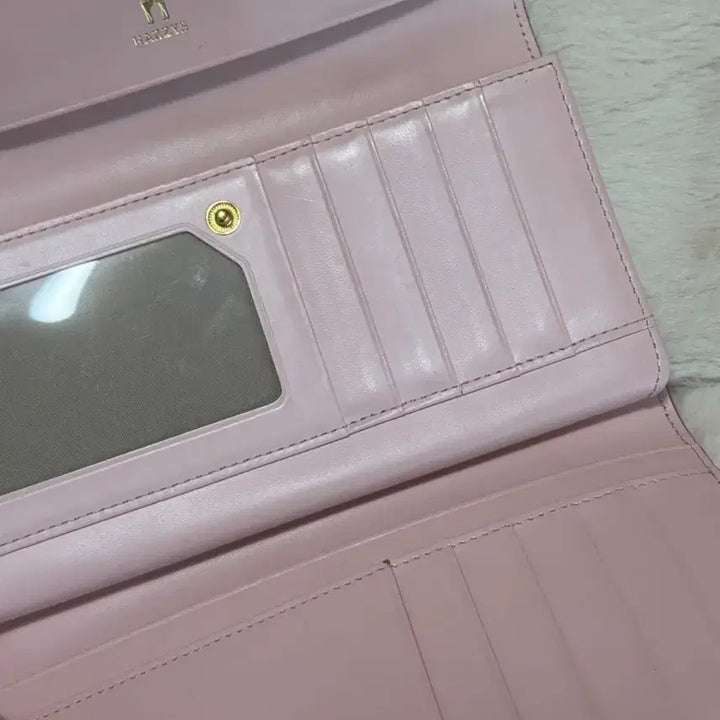 [BUNJANG] Hazzys Pink Long Wallet / 헤지스 장지갑 핑크