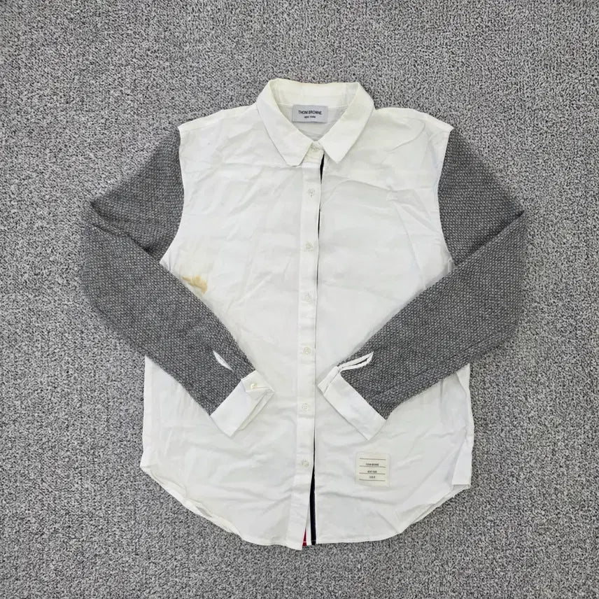 [BUNJANG] Wool Knit Shirt / [실측확인] 고급 소매 울니트 셔츠 남방 0121J