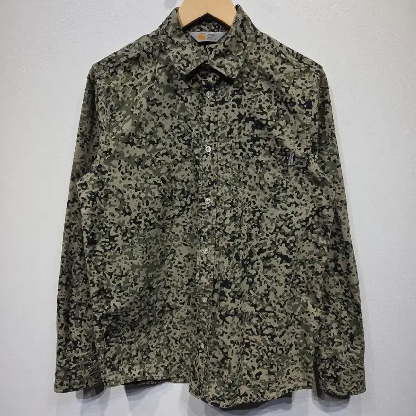 [BUNJANG] Carhartt WIP L/S Fuller Shirt Camouflage / 칼하트 WIP L/S 풀러 셔츠 카모플라쥬