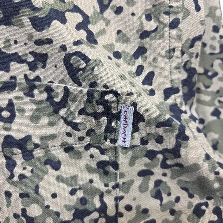 [BUNJANG] Carhartt WIP L/S Fuller Shirt Camouflage / 칼하트 WIP L/S 풀러 셔츠 카모플라쥬