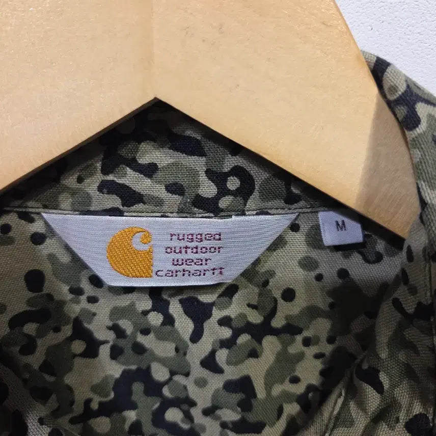 [BUNJANG] Carhartt WIP L/S Fuller Shirt Camouflage / 칼하트 WIP L/S 풀러 셔츠 카모플라쥬