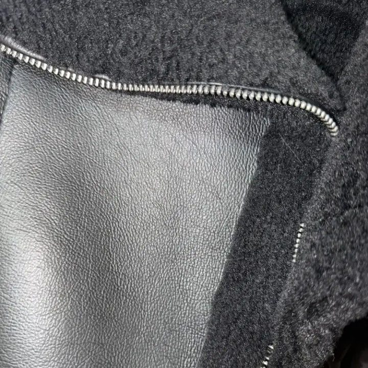 [BUNJANG] Zara Cropped Puffer Mustang Jacket / 자라 무스탕 숏자켓
