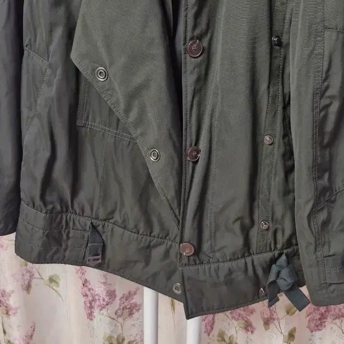 [BUNJANG] O'2nd Khaki Short Trench Coat (Size 55) / O'2nd 카키색 숏 트렌치 코트 (55)
