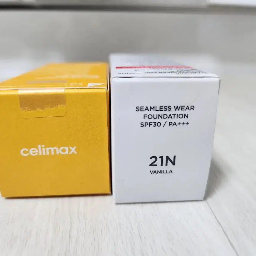 [BUNJANG] Bundle Set: WakeMake 21 Vanilla Foundation & Sallymax Serum / 웨이크메이크 파데 21바닐라 + 샐리맥스 모공잡티 세럼 번들세트