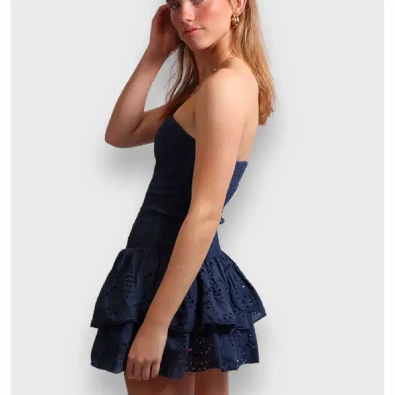 [SOLD OUT] Meet me there night out navy dress