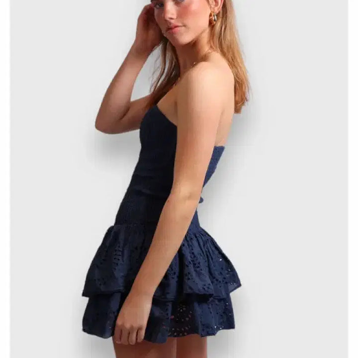 [SOLD OUT] Meet me there night out navy dress
