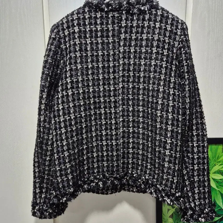 [BUNJANG] Black Lady Tweed Jacket / (세일)빈티지 블랙레이디 트위드 자켓