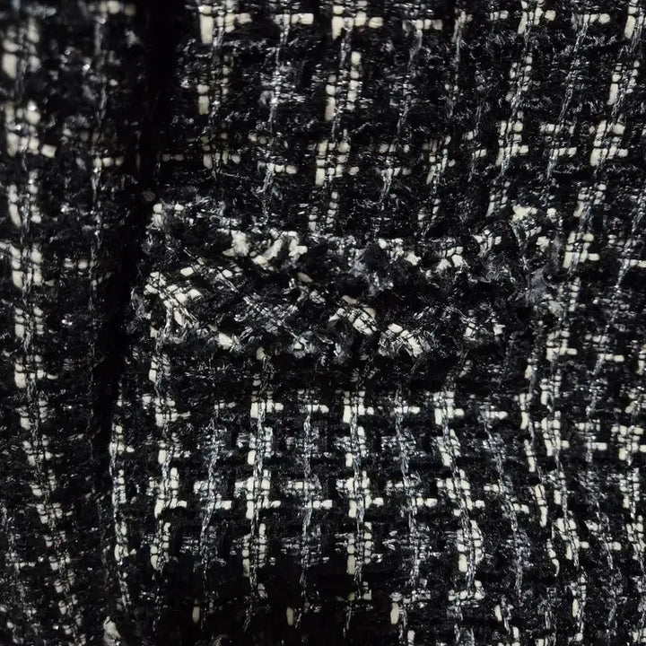 [BUNJANG] Black Lady Tweed Jacket / (세일)빈티지 블랙레이디 트위드 자켓