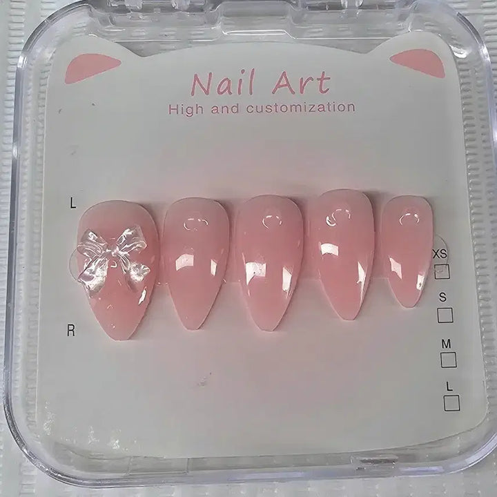 [BUNJANG] Handmade Nail Tips / 이벤트) NO.16 청순공주 수제네일팁