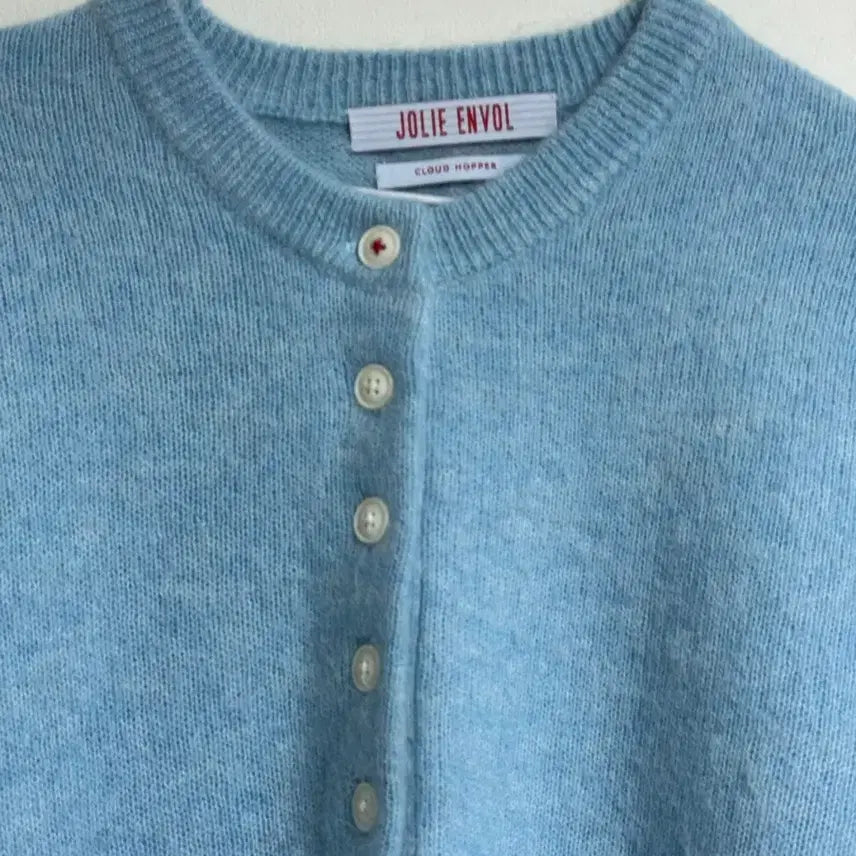 [BUNJANG] Joliangball Alpaca Wool Sweater Blue / 졸리앙볼 알파카 울 스웨터 블루 새상품 (159000원)