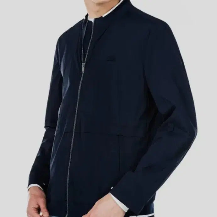 [BUNJANG] Lacoste Windbreaker Jacket Men's M (95-100) Blouson / 라코스테 바람막이 윈드브레이커 자켓 남성 블루종