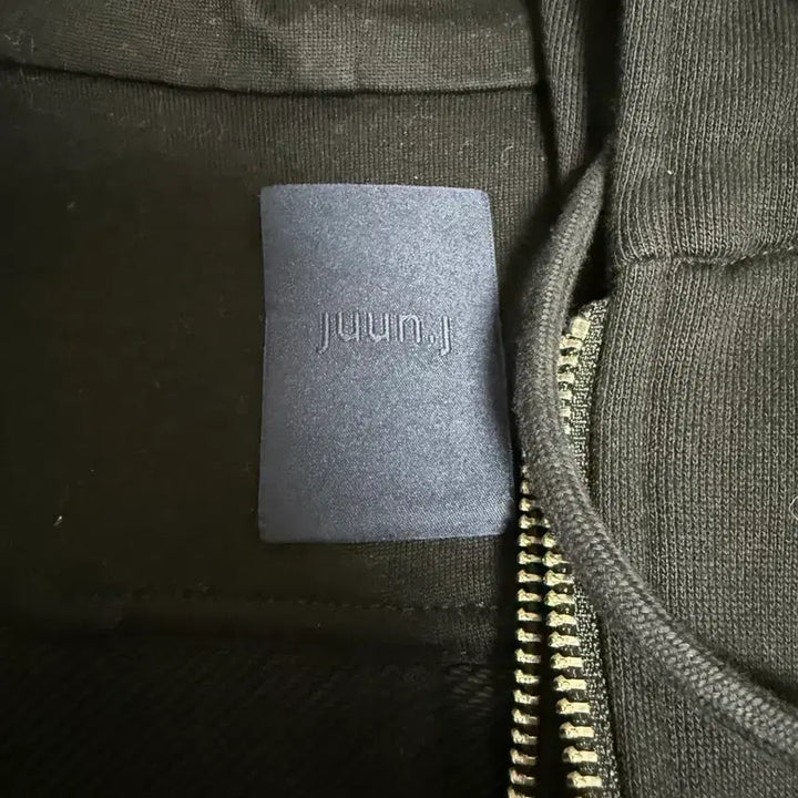 [BUNJANG] Junji Double Layer Hoodie Black M / 준지 더블레이어드 후드 집업 25ss 블랙 M