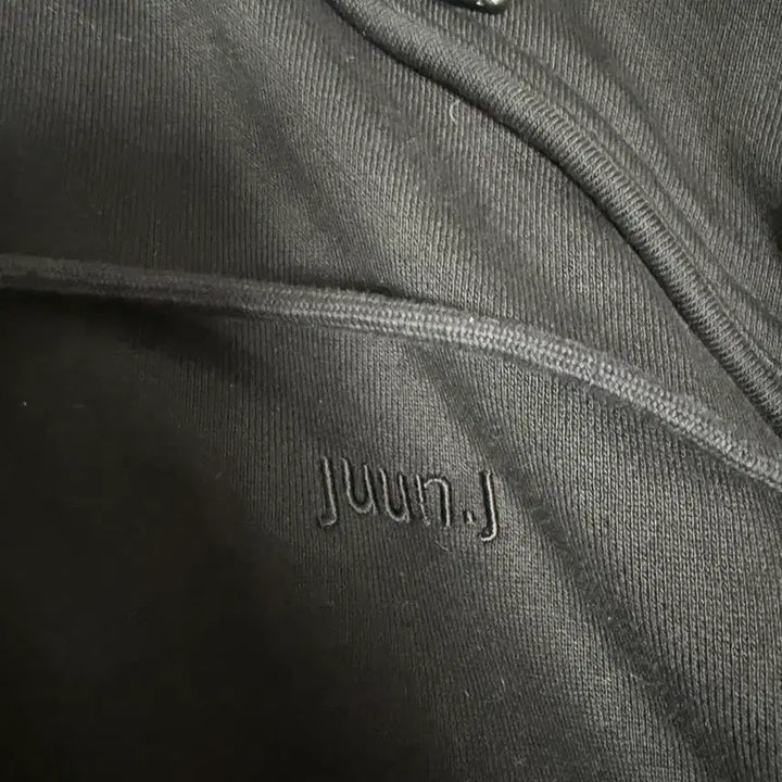 [BUNJANG] Junji Double Layer Hoodie Black M / 준지 더블레이어드 후드 집업 25ss 블랙 M