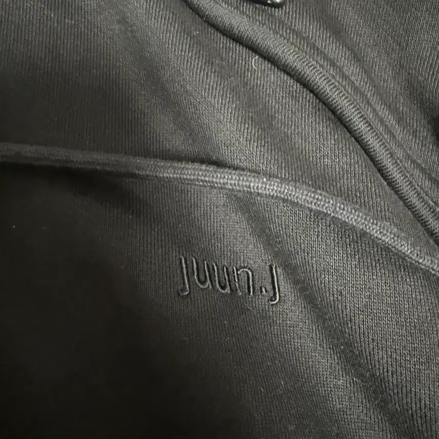 [BUNJANG] Junji Double Layer Hoodie Black M / 준지 더블레이어드 후드 집업 25ss 블랙 M