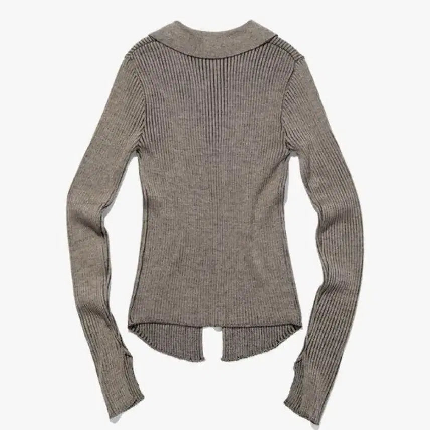 [BUNJANG] MSCHIEF Knitted Two-Tone Zip-Up Cardigan / 미스치프 MSCHIEF 니티드 투톤 집업 가디건