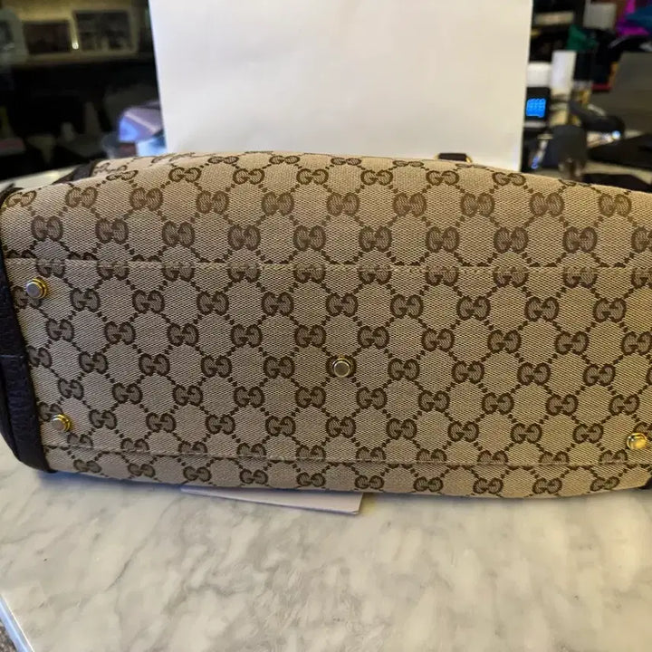 [BUNJANG] Gucci GG Canvas Shoulder Bag / 정품 구찌 GG 캔버스 숄더백