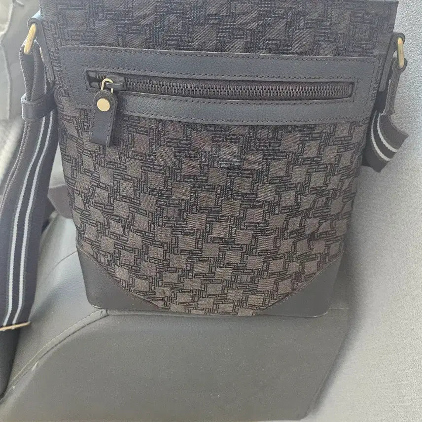 [BUNJANG] Dunhill Brown Shoulder Bag / 던힐 남성브라운   숄더백