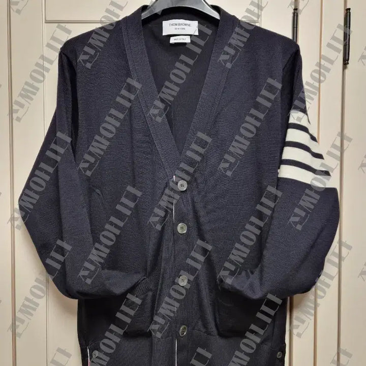 [BUNJANG] Thom Browne Navy Cardigan / [팝니다] 톰브라운 네이비 가디건