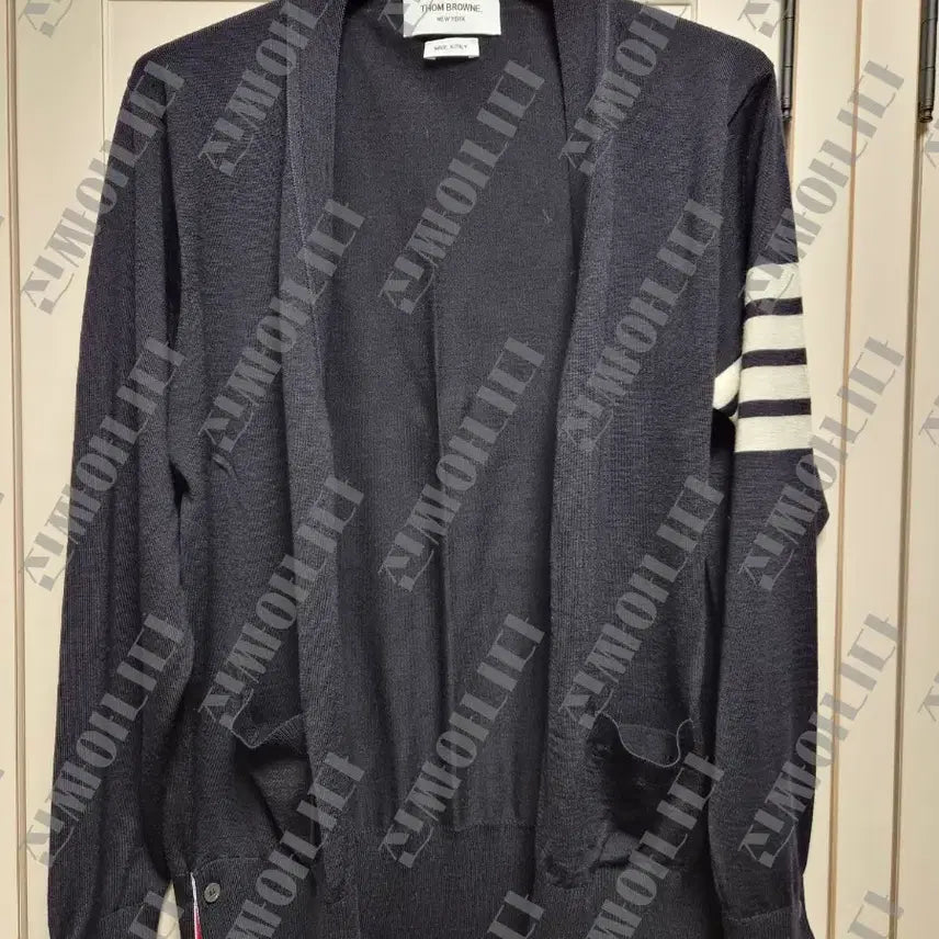 [BUNJANG] Thom Browne Navy Cardigan / [팝니다] 톰브라운 네이비 가디건