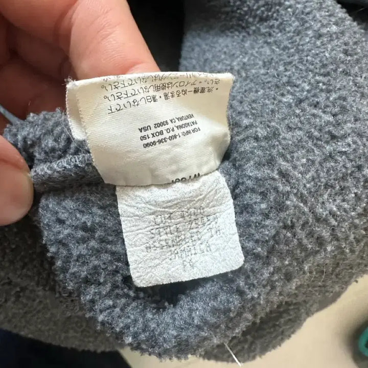 [BUNJANG] 90s Synchilla Gray Purple Jacket / 90s 신칠라 그레이 퍼플 M 자메이카 제조