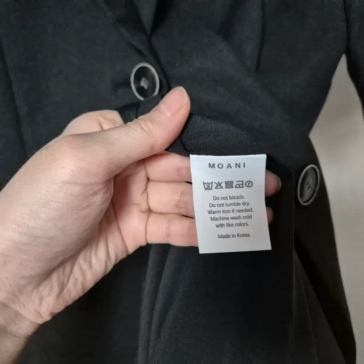 [BUNJANG] Moani Linen Two-Button Short Sleeve Jacket / 모아니 투버튼 린넨 반팔 자켓