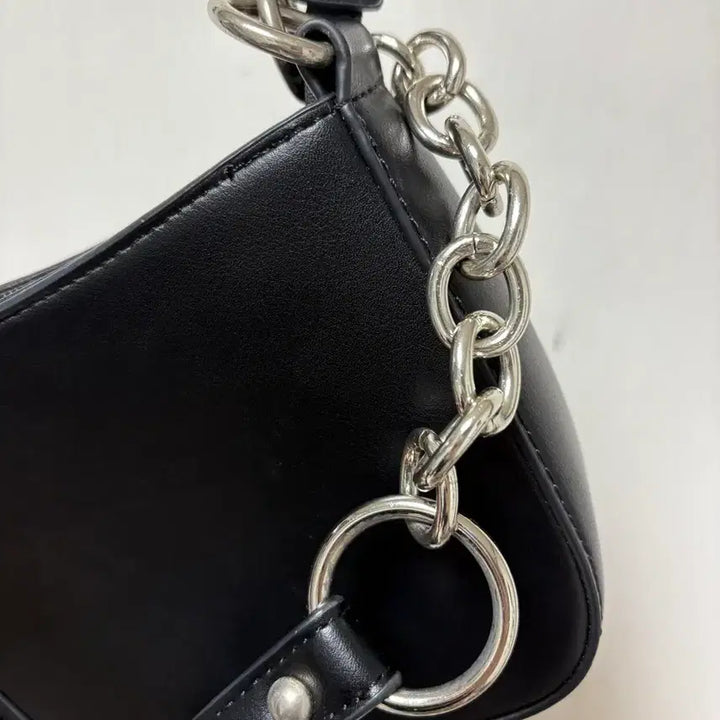 [BUNJANG] Leather Mini Shoulder Bag / 레더 미니 숄더백