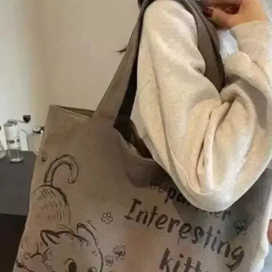[BUNJANG] Canvas Tote Bag / 천가방