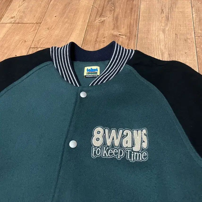 [BUNJANG] Teket Varsity Jacket M / 테켓 바시티 자켓 M