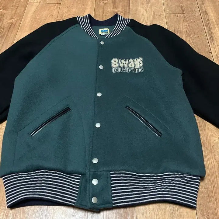 [BUNJANG] Teket Varsity Jacket M / 테켓 바시티 자켓 M