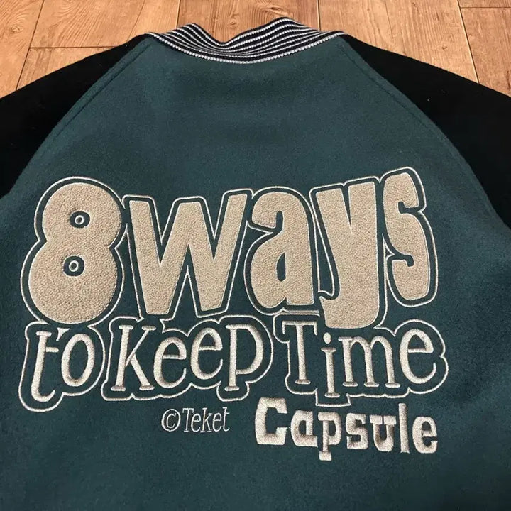 [BUNJANG] Teket Varsity Jacket M / 테켓 바시티 자켓 M