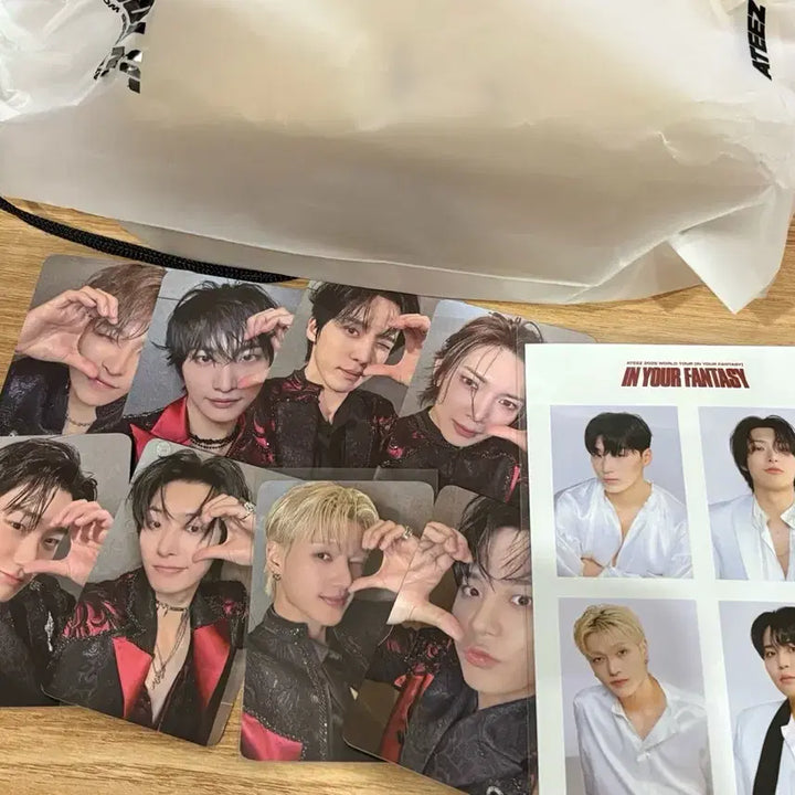 [BUNJANG] ATEEZ Concert Photocards Set / 에이티즈 인유판 콘서트 사첵 포카 세트