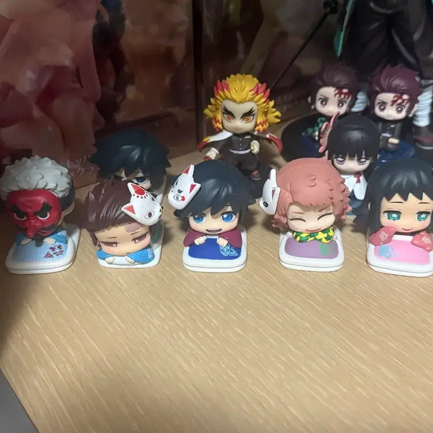 [BUNJANG] Demon Slayer Water Hashira Onemutan 5-Figure Set / 귀멸의 칼날 물의호흡 오네무탄 피규어 5종