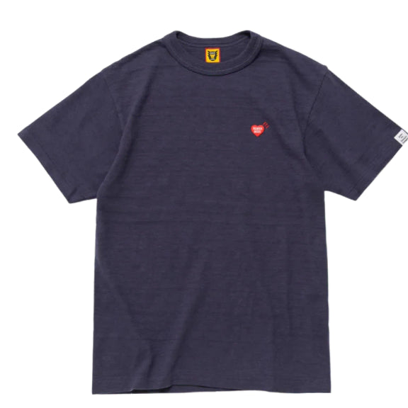 [BUNJANG] Human Made Heart Logo T-shirt Navy 2XL / [새상품] 휴먼메이드 하트 로고 티셔츠 네이비 2XL
