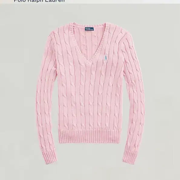 [BUNJANG] Polo Ralph Lauren V-Neck Knit Sweater / 폴로 랄프 로렌 브이넥 니트