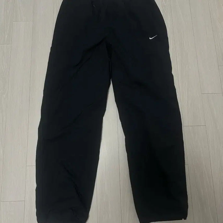 [BUNJANG] Nike Black String Pants XL / 나이키 블랙 와이드 스트링 팬츠 바지 xl