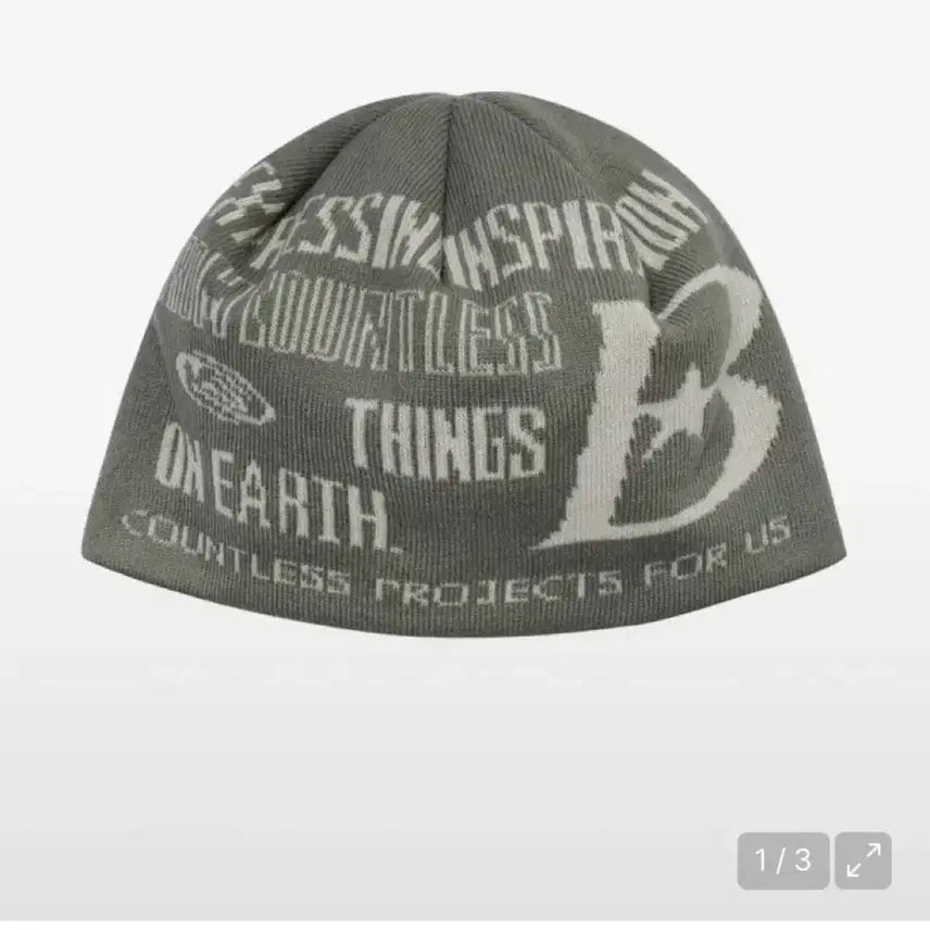 [BUNJANG] BAUF Logo Beanie Knit Hat / 바우프 로고 비니 모자 숏비니 니트 공용